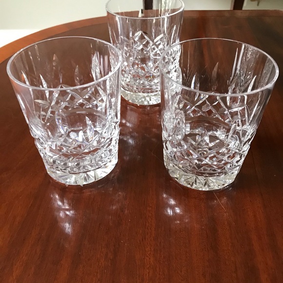 Waterford Crystal Other - Waterford Lismore double old fashioned glasses